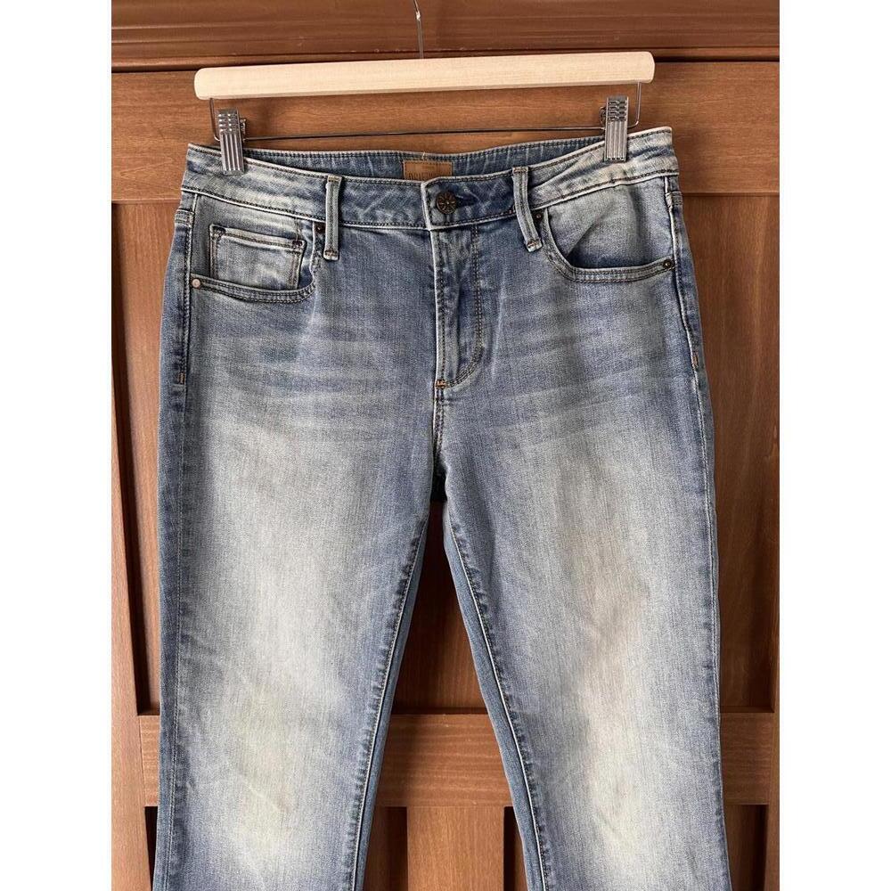 DRIFTWOOD Colette Classic Fit Cropped Denim Jeans Frayed Hem Women’s size 29 - Picture 3 of 14